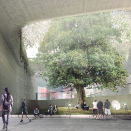  Uno de los bocetos del proyecto 'Welcome Mother Nature'.