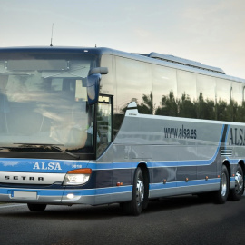 Un autobus de Alsa. E.P.