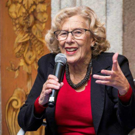 La alcaldesa de Madrid, Manuela Carmena. (RODRIGO JIMÉNEZ)