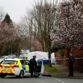 Imagen de un apuñalamiento en Reino Unido. REUTERS