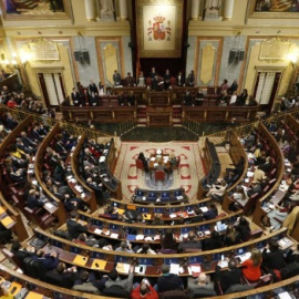 El Boletín Oficial del Estado (BOE) publica este martes el Real Decreto de disolución del Congreso de los Diputados y del Senado. /EFE