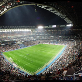 Imagen de archivo del interior del estadio Santiago Bernabéu. - EUROPA PRESS