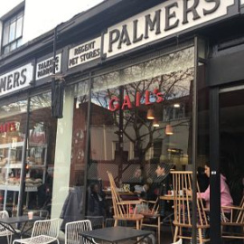 Una cafetería en el centro de Londres