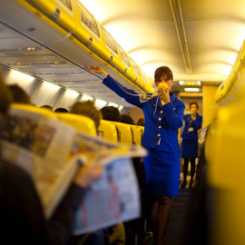 Azafata. / Getty Images