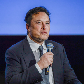 El fundador de Tesla, Elon Musk, durante una conferencia el pasado mes de agosto.