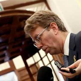 El diputado del PDeCAT Ferran Bel ha informado sobre la posibilidad de negociar los Presupuestos - EFE