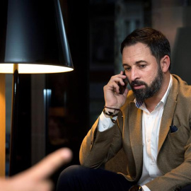 El líder de Vox, Santiago Abascal. - EFE