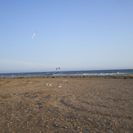 Vista de la playa almeriense de Torregarcía, en el Cabo de Gata. WIKIPEDIA