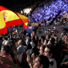 Vox, en Vistalegre. EFE.