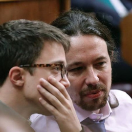 Pablo Iglesias e Íñigo Errejón, en una imagen de archivo. EFE