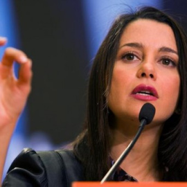 La portavoz nacional de Ciudadanos Inés Arrimadas. EFE/Álvaro Cabrera
