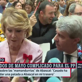 Esperanza Aguirre, exlíder del PP de Madrid, en Al Rojo Vivo