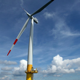 Molinos de viento en Alemania. AFP