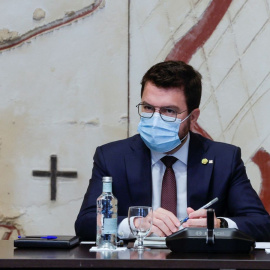  El president, Pere Aragonès. (EFE)