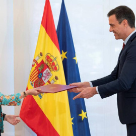  Pedro Sánchez y Margarita Robles. / EFE