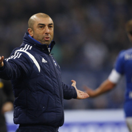 Di Matteo durante un partido de la Bundesliga entre el Schalke y el Borussia Moenchengladbach. /REUTERS