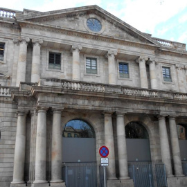 La façana de la Llotja de Mar de Barcelona.