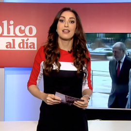 Natalia Moro durante el informativo 'Público al Día' del 13 de mayo de 2019
