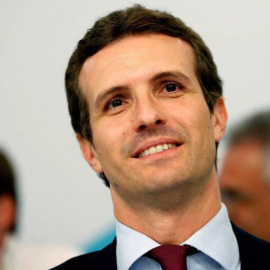 Pablo Casado, líder del PP y candidato a la presidencia del Gobierno. EFE/Javier López