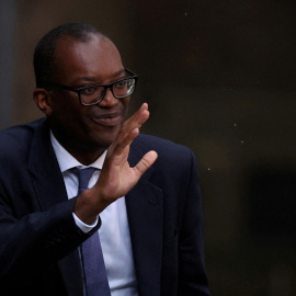 El hasta ahora ministro de Economía británico, Kwasi Kwarteng, en una imagen de archivo.