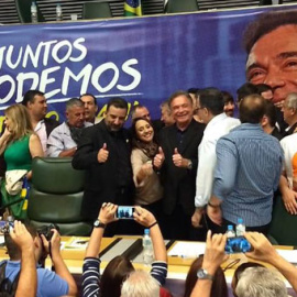 Encuentro estatal del partido brasileño Podemos en Sao Paulo. / PODEMOS 19