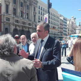 El candidato de Vox al Ayuntamiento de la capital, Javier Ortega Smith. - EUROPA PRESS