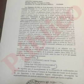 En mayo de 2016, el comisario José Villarejo llevó hasta la 'brigada política' que dirigía el número dos de la Policía, Eugenio Pino, a varios ex chavistas buscados por EEUU y contra los que ahora se querellan los diputados de la Asamblea Nacional,p