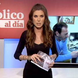 Nùria Martínez en el informativo 'Público al Día' del 14 de mayo de 2019.