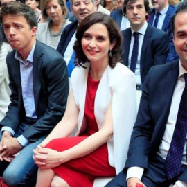 Monasterio, Errejón, Díaz Ayuso y Aguado, en una imagen de archivo. EFE