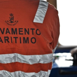 Un miembro de Salvamento Marítimo. EUROPA PRESS