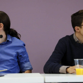 Pablo Iglesias e Íñigo Errejón, en una foto de archivo. EFE