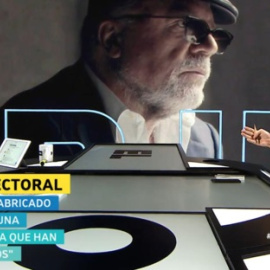 Pablo Iglesias durante la entrevista realizada por Ana Pastor en 'El Objetivo'