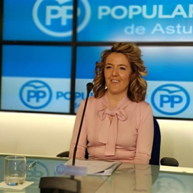 Teresa Mallada, la candidata del PP en Asturias, en una imagen de archivo. / EUROPA PRESS