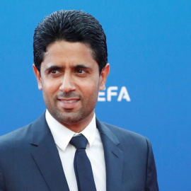 El presidente del PSG, Nasser Al Khelaïfi.- EFE