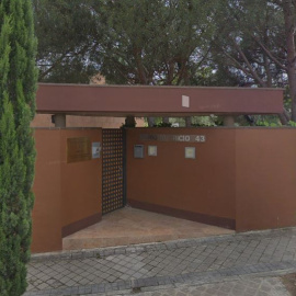 Puerta de entrada a la Embajada de Corea del Norte en Madrid.GOOGLE MAPS