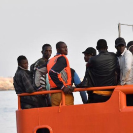 Ruta migratoria hacia España EFE