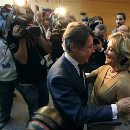 Esperanza Aguirre e Ignacio González. Europa Press