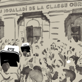 Imatge de la portada del dossier especial de la revista IDEES, obra de l'il·lustrador Marc Torices