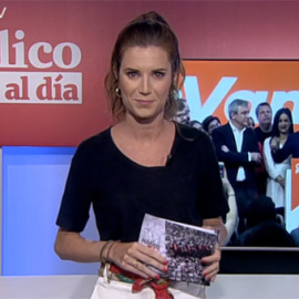 Núria Martínez, durante el informativo 'Público al Día'