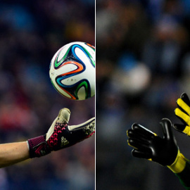 Casillas y Courtois, durante dos partidos de esta temporada. GERARD JULIEN / OLGA MALTSEVA / AFP