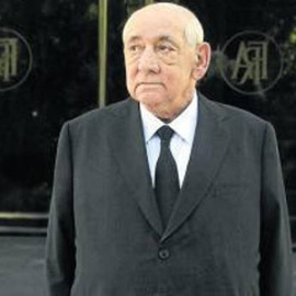 El presidente de El Corte Inglés en una de sus últimas apariciones en público.