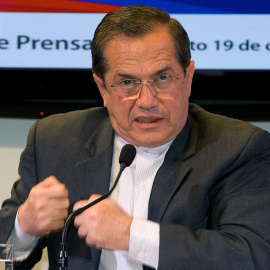El ministro de Asuntos Exteriores de Ecuador, Ricardo Patiño. - AFP