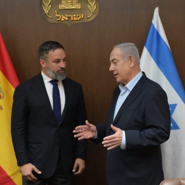 Santiago Abascal y Benjamin Netanyahu