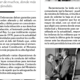 Los militares franquistas, de Zaida Cantera: "Quien no ha sabido oponerse a una agresión machista no sirve como líder"