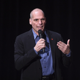 11/03/2023. Yanis Varoufakis durante un acto de MeRA25, a 20 de febrero de 2019.