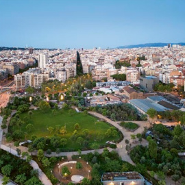 03/2023 - El entorno de la plaza de les Glòries, una de los espacios de Barcelona que más se ha transformado los últimos años.