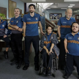 Imagen de los protagonistas de la serie 'División Palermo'.