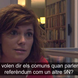 Elisenda Alamany: Què volen dir els comuns quan parlen del referèndum com un altre 9N?