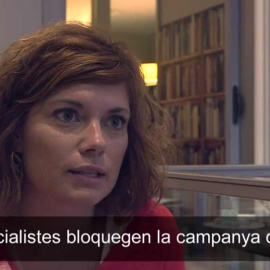 Elisenda Alamany: "Els socialistes bloquegen la campanya del NO"