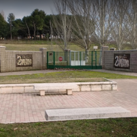 4/3/22-Imagen de la entrada del centro de menores Zambrana.